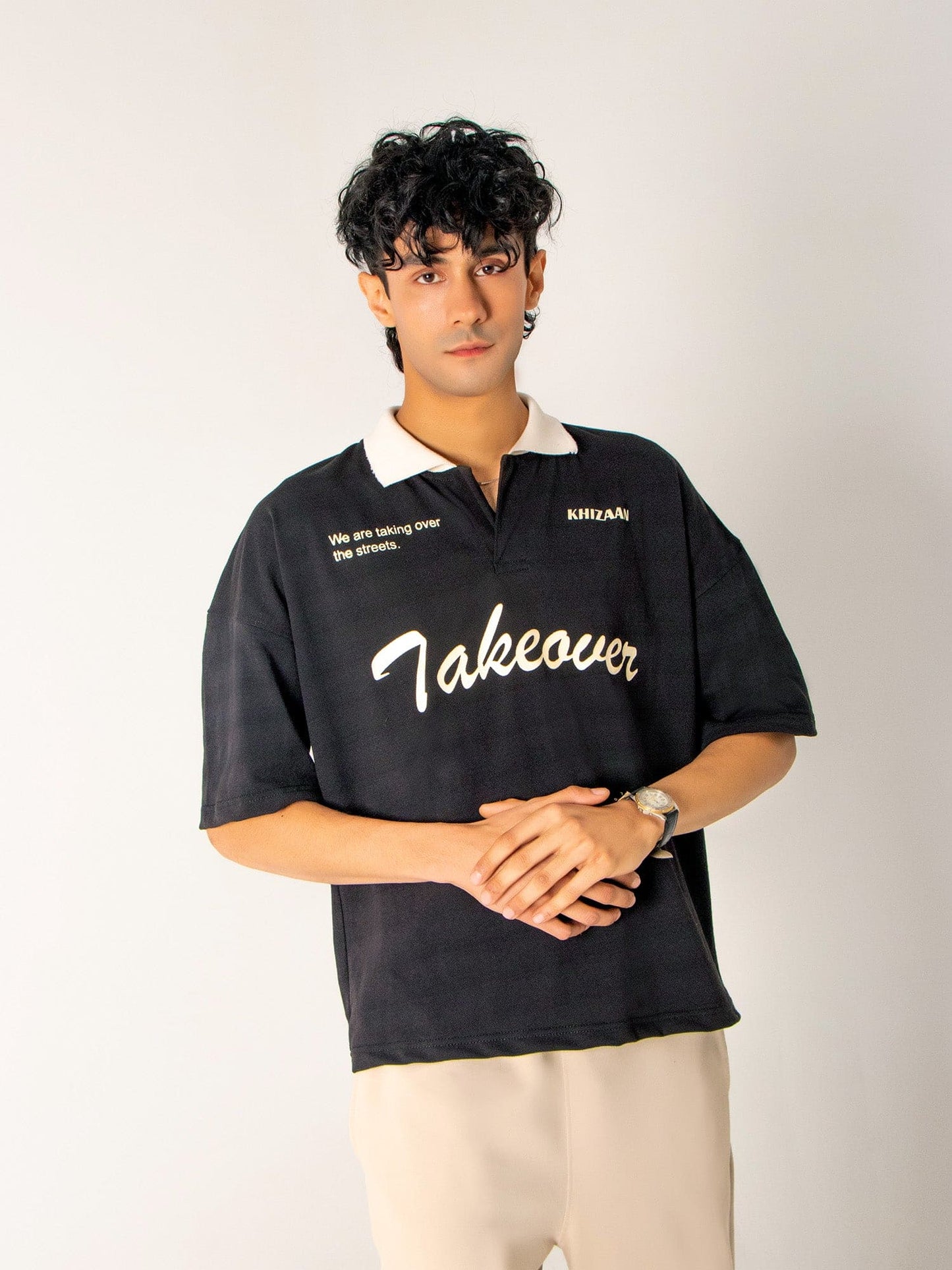 Takeover Polo (Black) - TLK