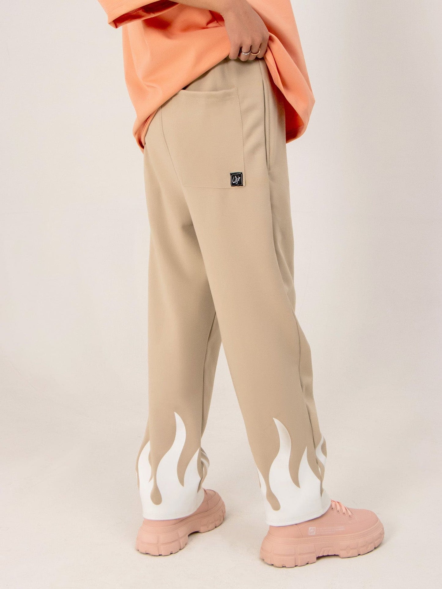 Flames Straight Fit Trouser - TLK