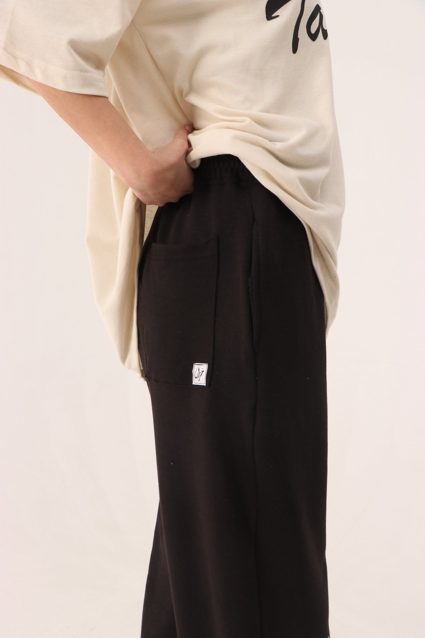 Straight Fit Black Trouser - TLK